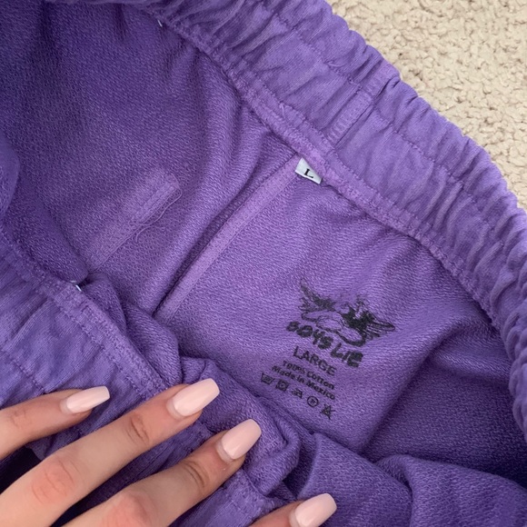 Boys Lie Purple V3 Short - Picture 5 of 7